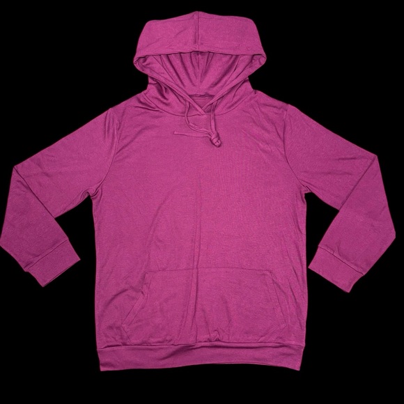 Unbranded | Lightweight Hooded Pullover | Magenta | XL - Picture 1 of 7